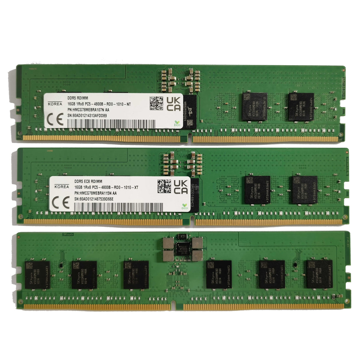 SK Sam Micro ECC RDIMM REG DDR5 Server Workstation Memory Ram 16GB 16G 1Rx8 4800B 5600B PC5-4800B PC5-5600B PC5-6400B 4800MHz 5600Mhz 6400HMz