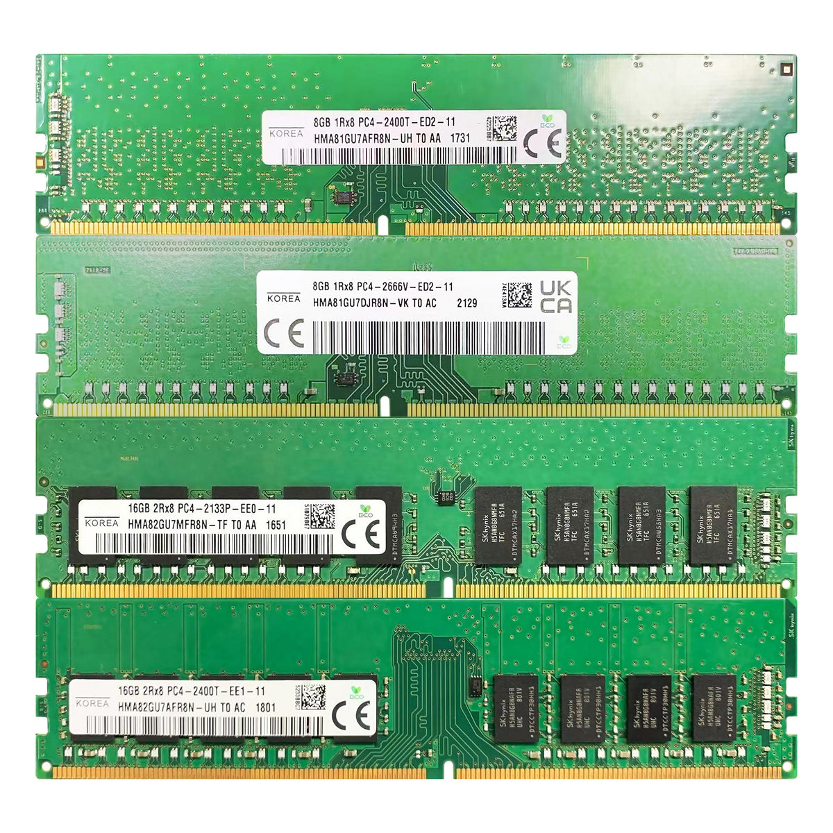SK Sam Micro RDIMM ECC REG DDR4 Server Workstation Memory Ram 16GB 2RX4 2S2RX4 4DRX4 2133MHz 2400Mhz 2666HMz 2933MHz 3200MHz 2133P 2400T 2666V 2933Y 3200AA
