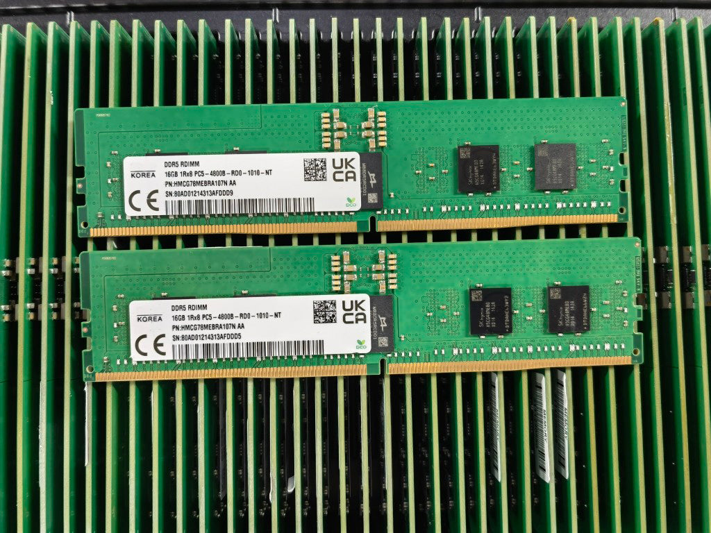 SK Sam Micro ECC RDIMM REG DDR5 Server Workstation Memory Ram 128GB 128G 2S2RX4 2RX4 PC5-4800B PC5-5600B PC5-6400B 4800MHz 5600Mhz 6400HMz