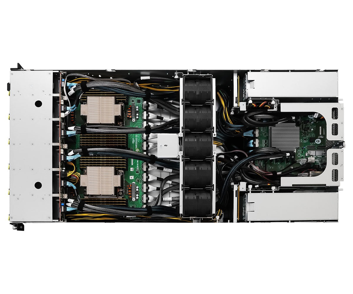 ASRock Rack 8U16X-GNR2 B300 HGX B300 NVL8 270GB Air-Cooled (8) Intel Granite Rapids (2) AI Graphics Card GPU Server