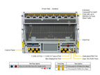 Supermicro SuperServer AS-8126GS-NB3RT HGX B300 NVL8 270GB Air-Cooled (8) AMD Turin (2) AI Graphics Card GPU Server
