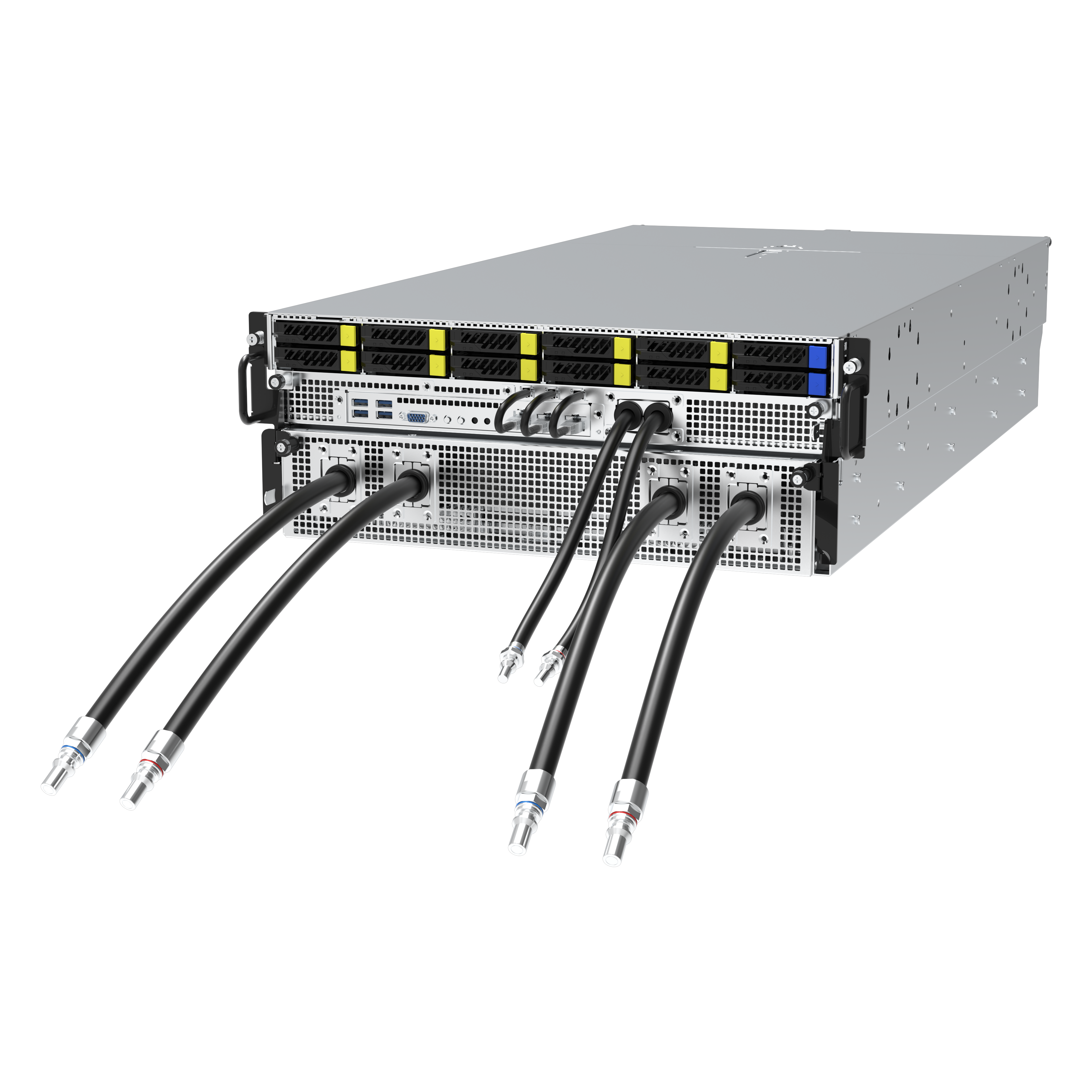 Pegatron AS401-2T0-8H0 HGX B200 NVL8 180GB Partner-Cooled (8) Intel Emerald Rapids (2) AI Graphics Card GPU Server