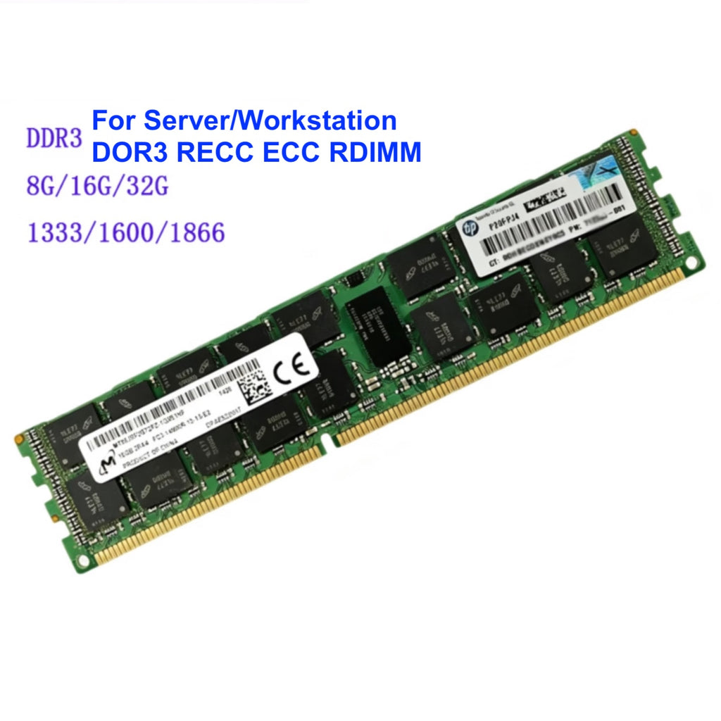 Krsamsung Micro SK Used Server Memory Ram 8GB 16GB 32GB 1333MHz 1866MHz 1600MHz 2133MHz DDR3 ECC RDIMM REG Server Workstation Memory Ram
