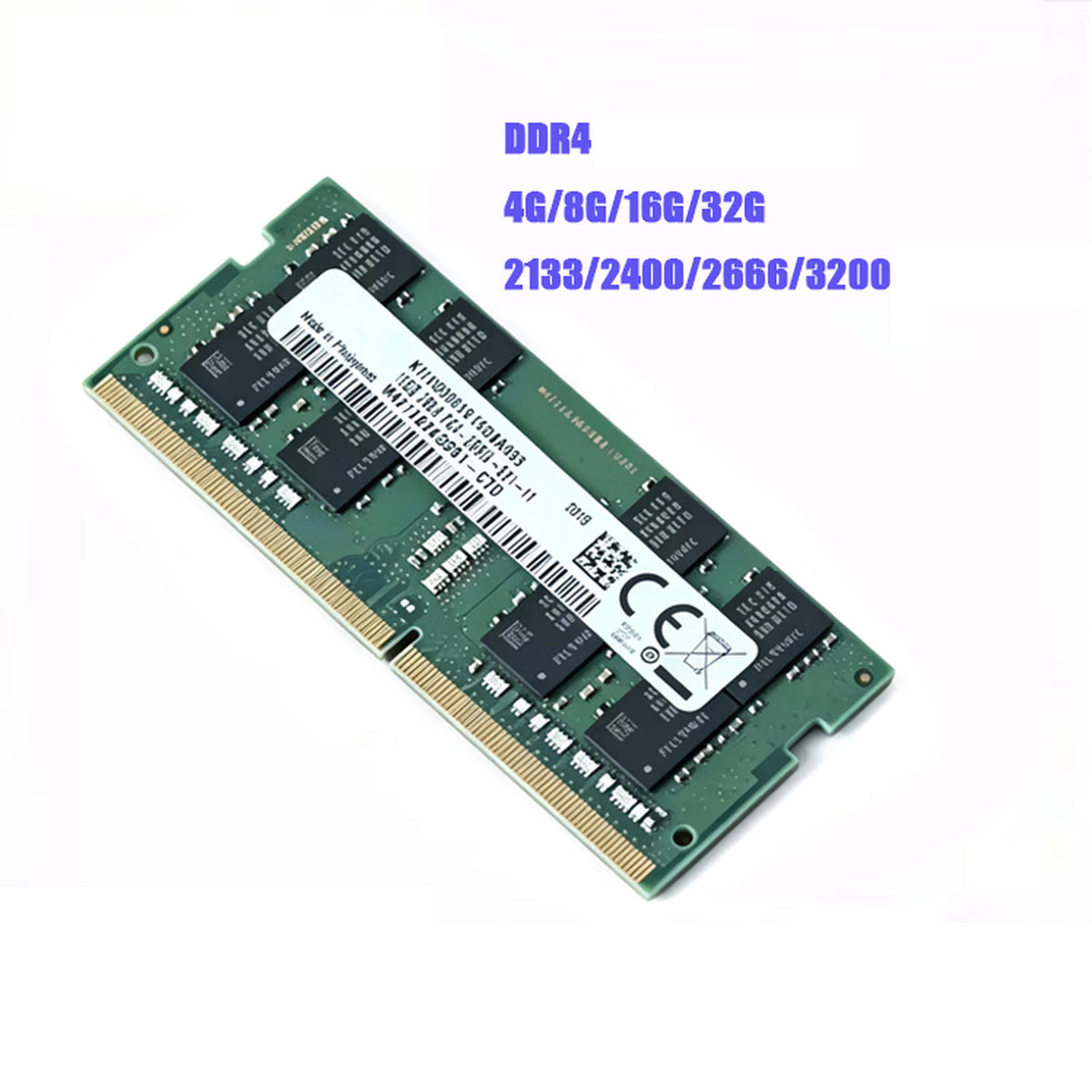 Krsamsung Used DDR4 4G 8G 16G 32G 2133 2400 2666 32000 SODIMM Laptop Memory Ram