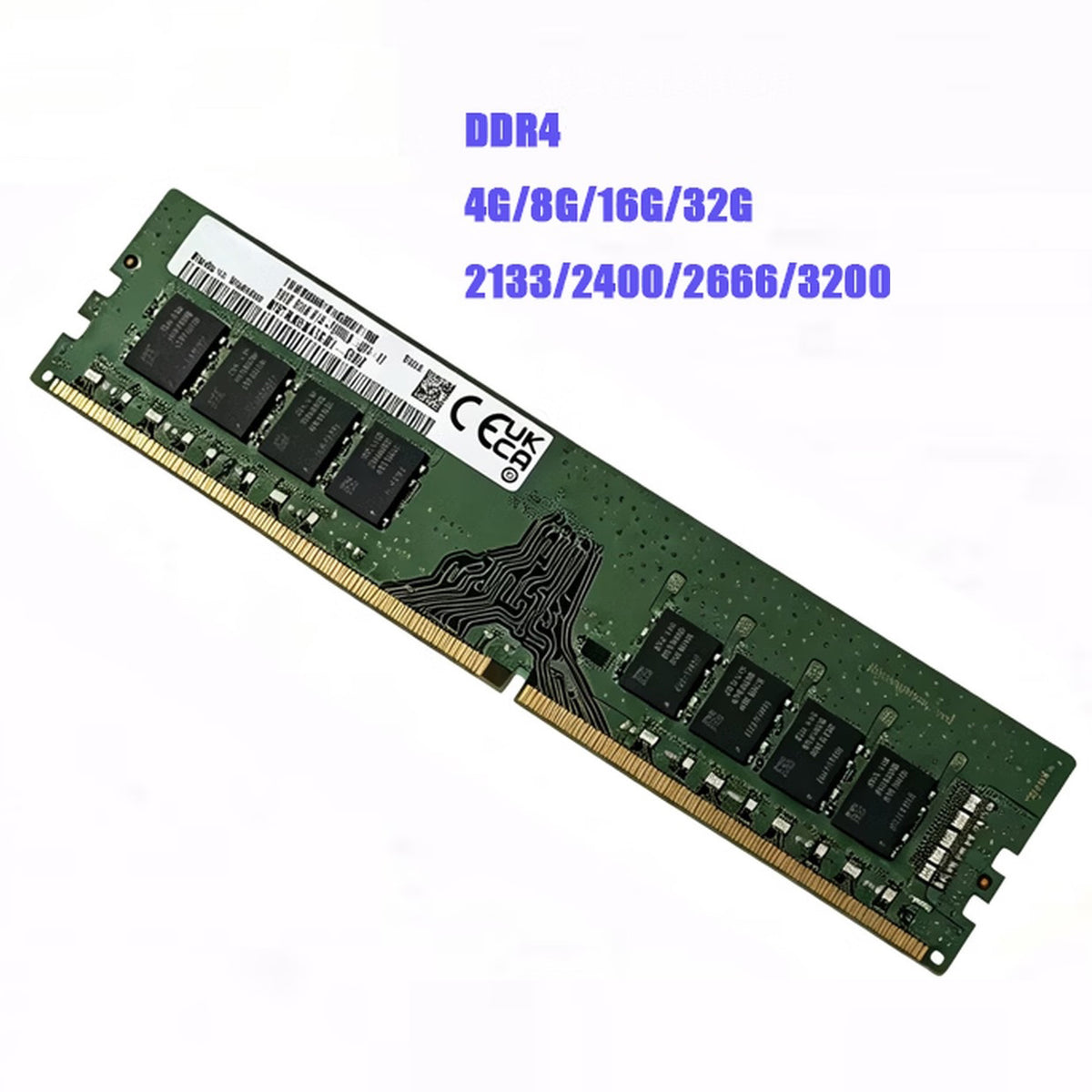 Krsamsung Used Memory Ram DDR4 4GB 8GB 16GB 32GB 2133MHz 2400MHz 2666MHz 32000MHz Desktop Memory Ram