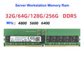 SK Sam Micro ECC RDIMM REG DDR5 Server Workstation Memory Ram 32GB 32G 2S2RX4 2RX4 PC5-4800B PC5-5600B PC5-6400B 4800MHz 5600Mhz 6400HMz