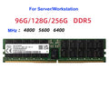 SK Sam Micro ECC RDIMM REG DDR5 Server Workstation Memory Ram 96GB 96G 2S2RX4 2RX4 PC5-4800B PC5-5600B PC5-6400B 4800MHz 5600Mhz 6400HMz
