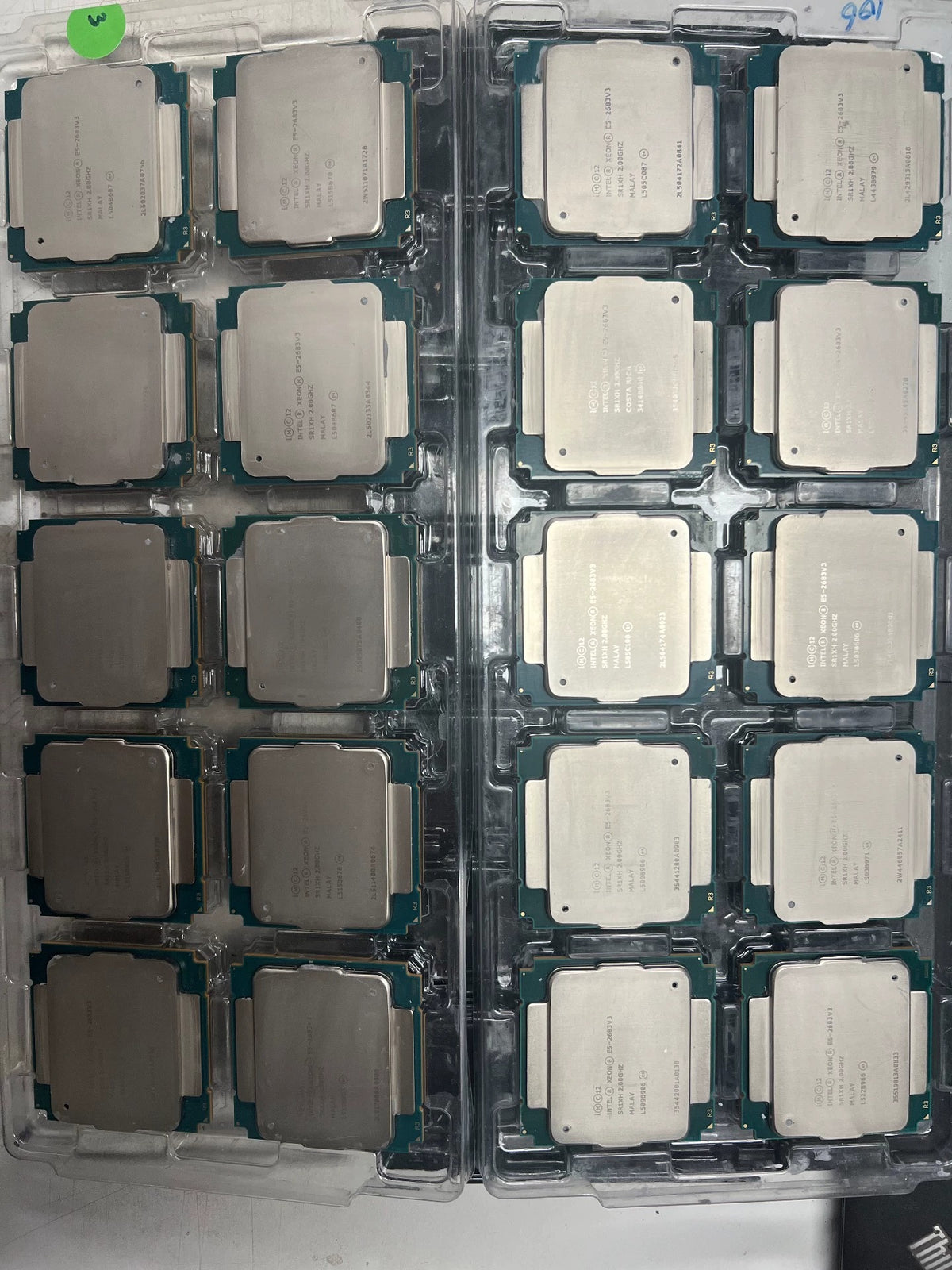 X99 LGA 2011 Processor CPU E5-2683v3 E5-2695v3 E5-2696v3 E5-2697v3 E5-2698v3 E5-2699v3 E5-2687bv3 E5-2687wv3