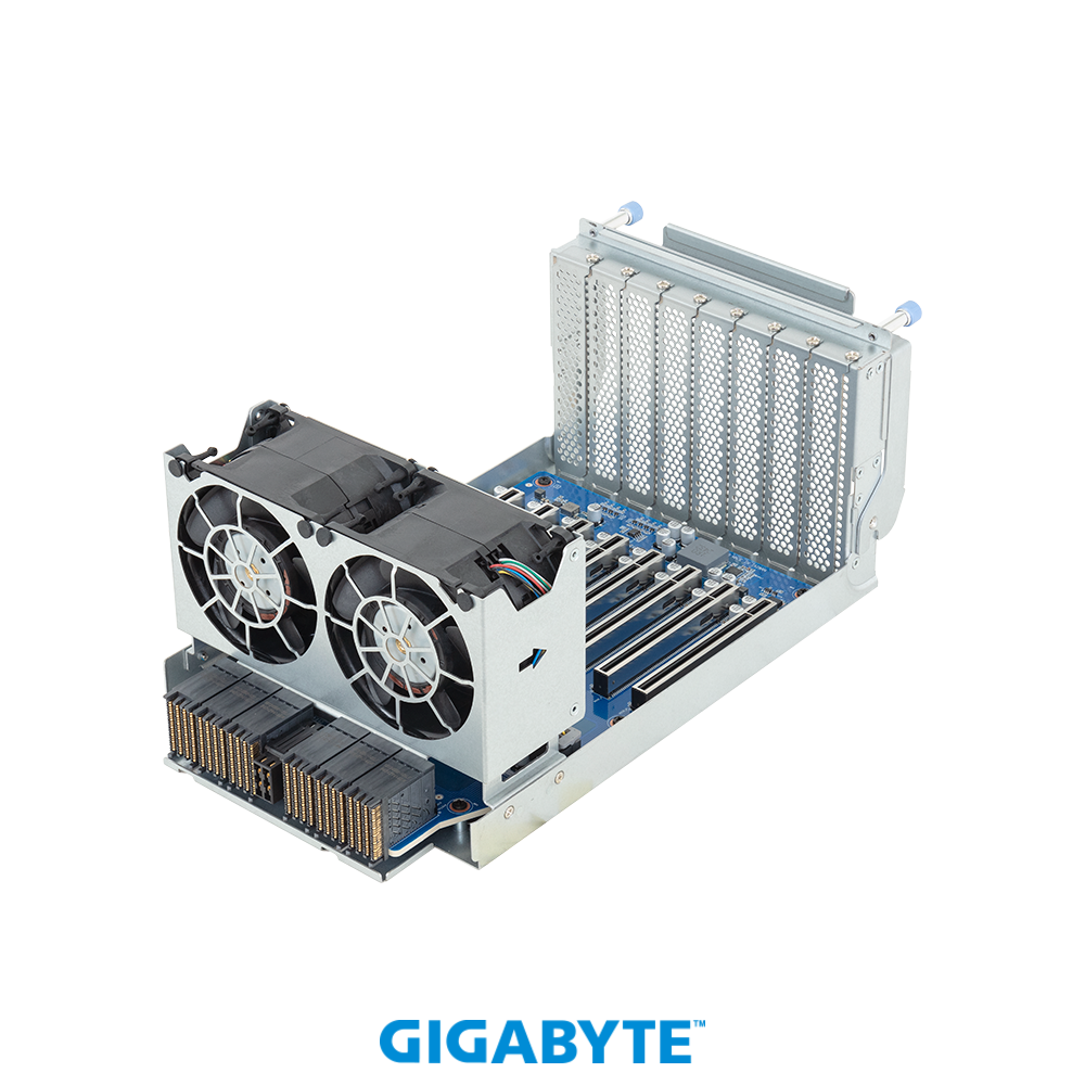 Gigabyte GPU ai Servers G4L3-SD1-LAX5 HGX B200 NVL8 180GB Partner-Cooled (8) Intel Emerald Rapids (2) ai GPU server