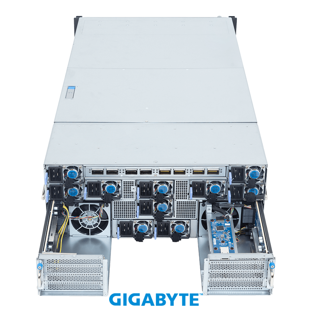 Gigabyte GPU ai Servers G4L4-SD3-LAX7 HGX B300 NVL8 270GB Partner-Cooled (8) Intel Granite Rapids SP (2)