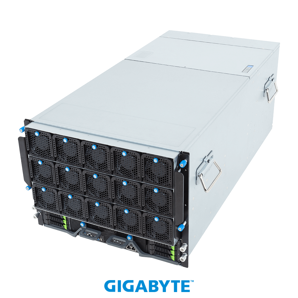 Gigabyte GPU ai Servers G894-AD3-AAX7 HGX B300 NVL8 270GB Air-Cooled (8) Intel Granite Rapids AP