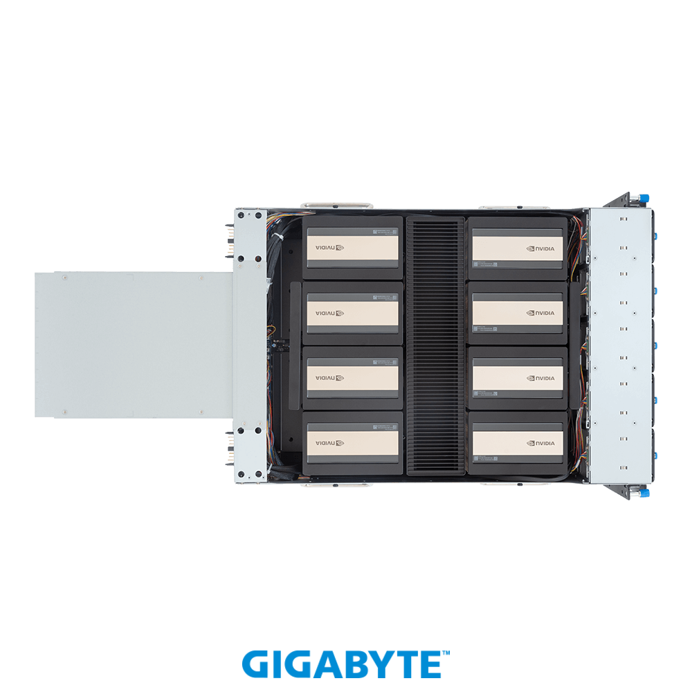 Gigabyte GPU ai Servers G894-SD3-AAX7 HGX B300 NVL8 270GB Air-Cooled (8) Intel Granite Rapids SP (2)