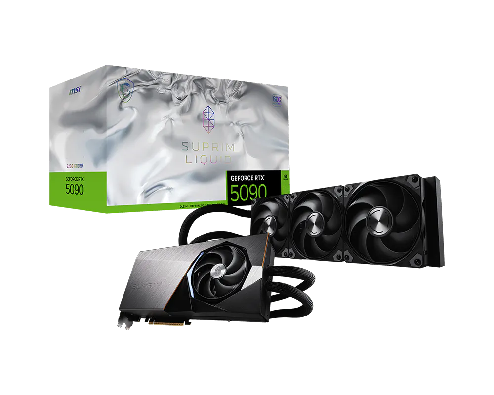 MSI GPU RTX 5090 32G VANGUARD SOC LAUNCH EDITION RTX 5090 32G LIGHTNING Z RTX 5090 32G SUPRIM OC RTX 5090 32G VENTUS 3X OC RTX 5090 32G GAMING TRIO OC