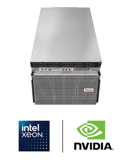 NationNetweb Tyrone PDI200A2HG-810 HGX B200 NVL8 180GB Air-Cooled (8) Intel Emerald Rapids (2)AI Graphics Card GPU Server