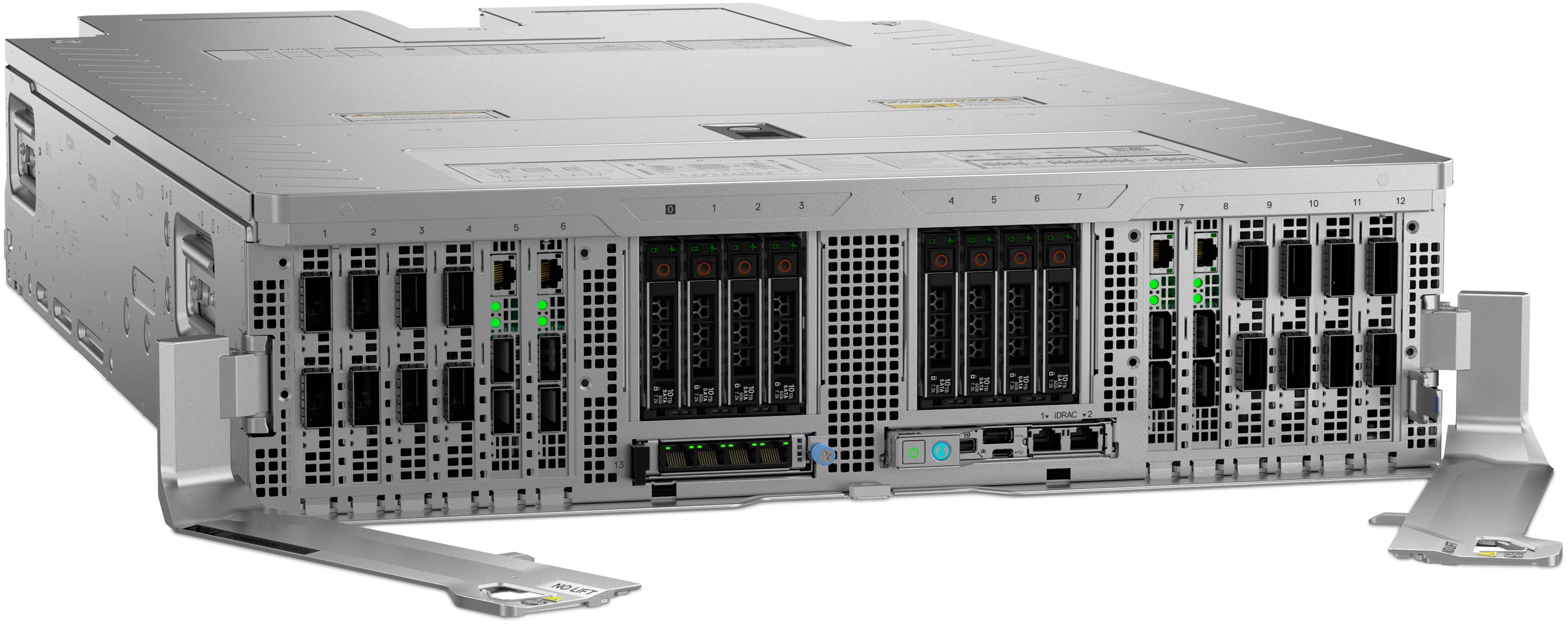Dell Technologies GPU ai Servers PowerEdge PowerEdge XE9680L XE9685L HGX B200 NVL8 180GB Air-Cooled (8) Intel Granite Rapids SP (2)