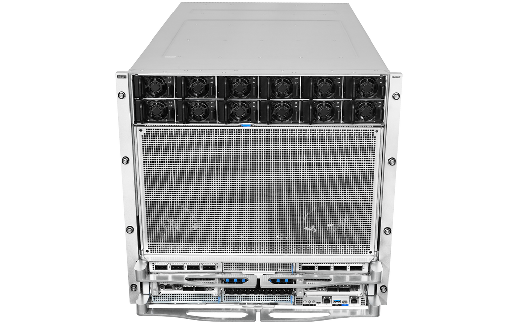 Quanta QCT QuantaGrid D75H-10U/S8H HGX B300 NVL8 270GB Air-Cooled (8) Intel Granite Rapids (2) AI Graphics Card GPU Server