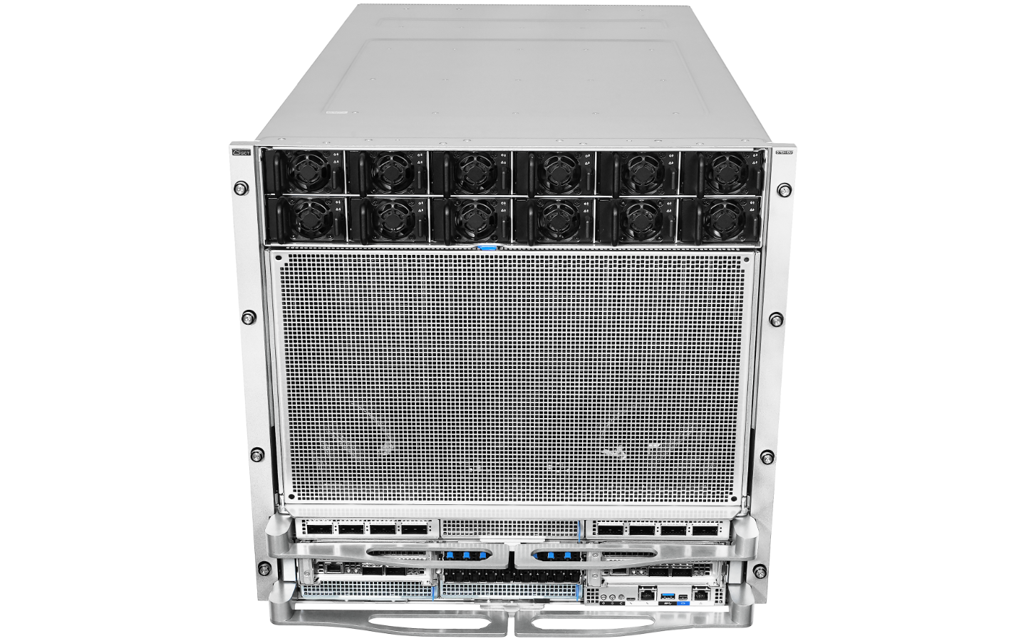 Quanta QCT QuantaGrid D75H-10U/S8H HGX B300 NVL8 270GB Air-Cooled (8) Intel Granite Rapids (2) AI Graphics Card GPU Server
