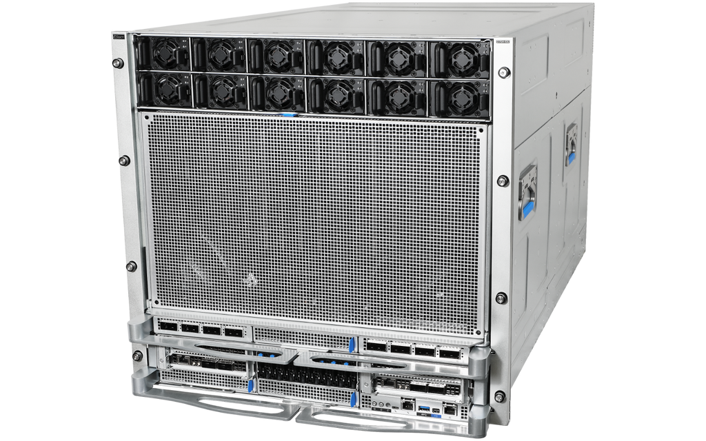Quanta QCT QuantaGrid D75H-10U/S8H HGX B300 NVL8 270GB Air-Cooled (8) Intel Granite Rapids (2) AI Graphics Card GPU Server