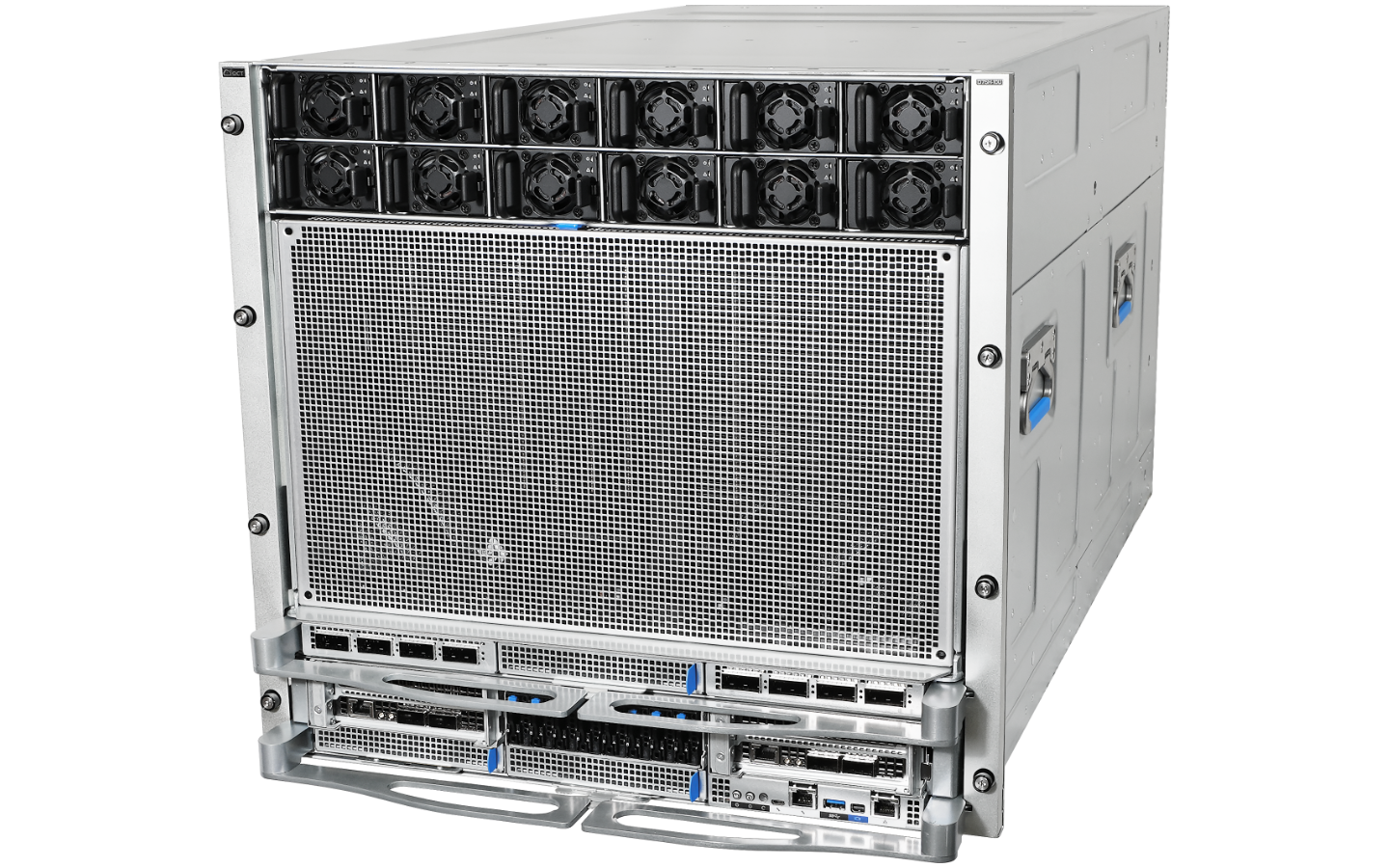 Quanta QCT QuantaGrid D75H-10U/S8H HGX B300 NVL8 270GB Air-Cooled (8) Intel Granite Rapids (2) AI Graphics Card GPU Server