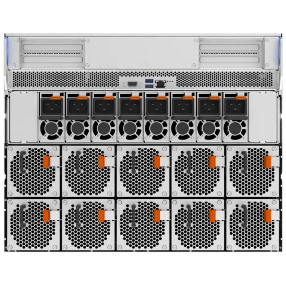 Lenovo ISG SR680a V3 HGX B200 NVL8 180GB Air-Cooled (8) AI Graphics Card GPU Server