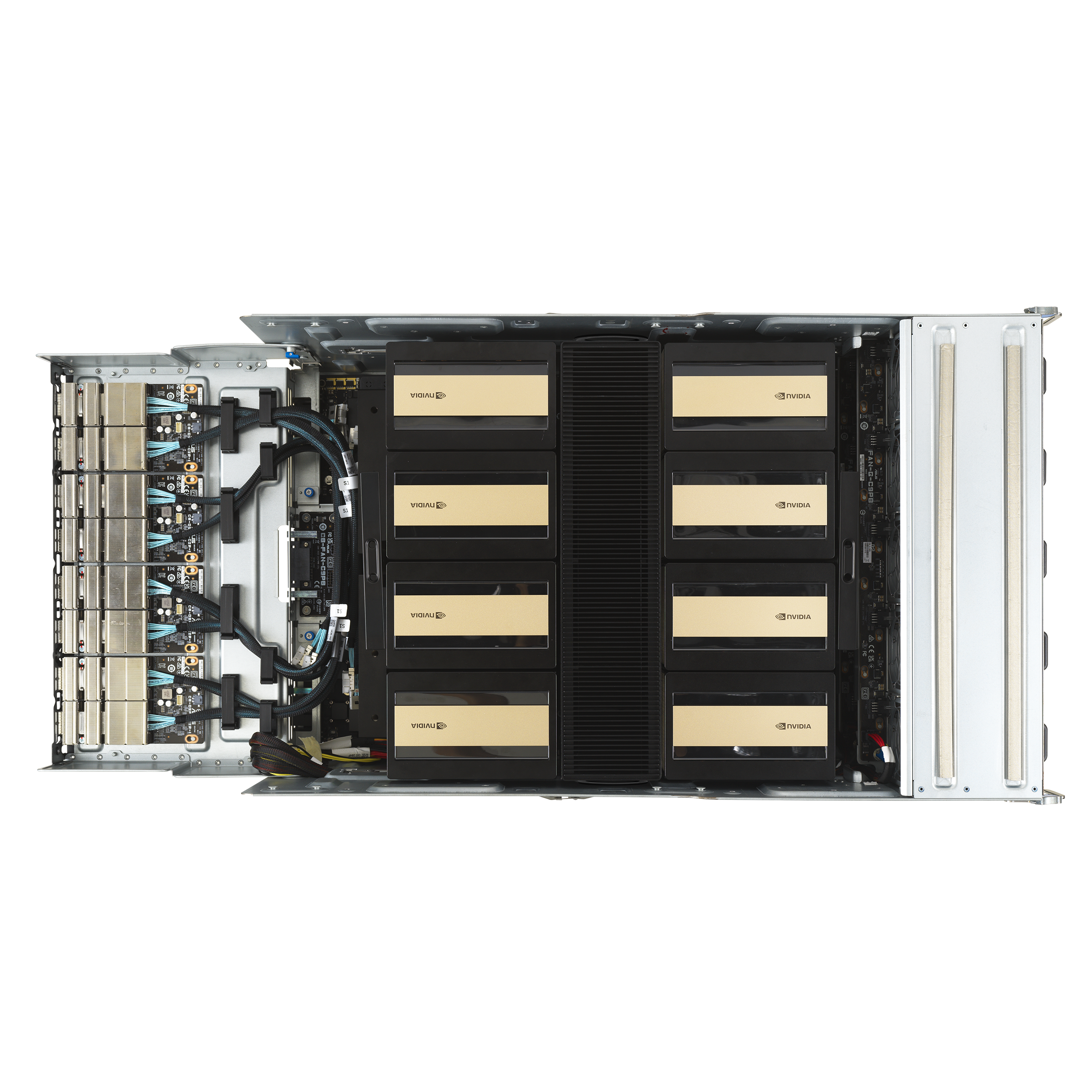 ASUS XA NB3I-E12 HGX B300 NVL8 270GB Air-Cooled (8) Intel Granite Rapids SP (2) AI Graphics Card GPU Server