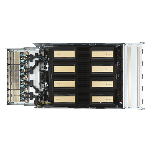 ASUS XA NB3I-E12 HGX B300 NVL8 270GB Air-Cooled (8) Intel Granite Rapids SP (2) AI Graphics Card GPU Server