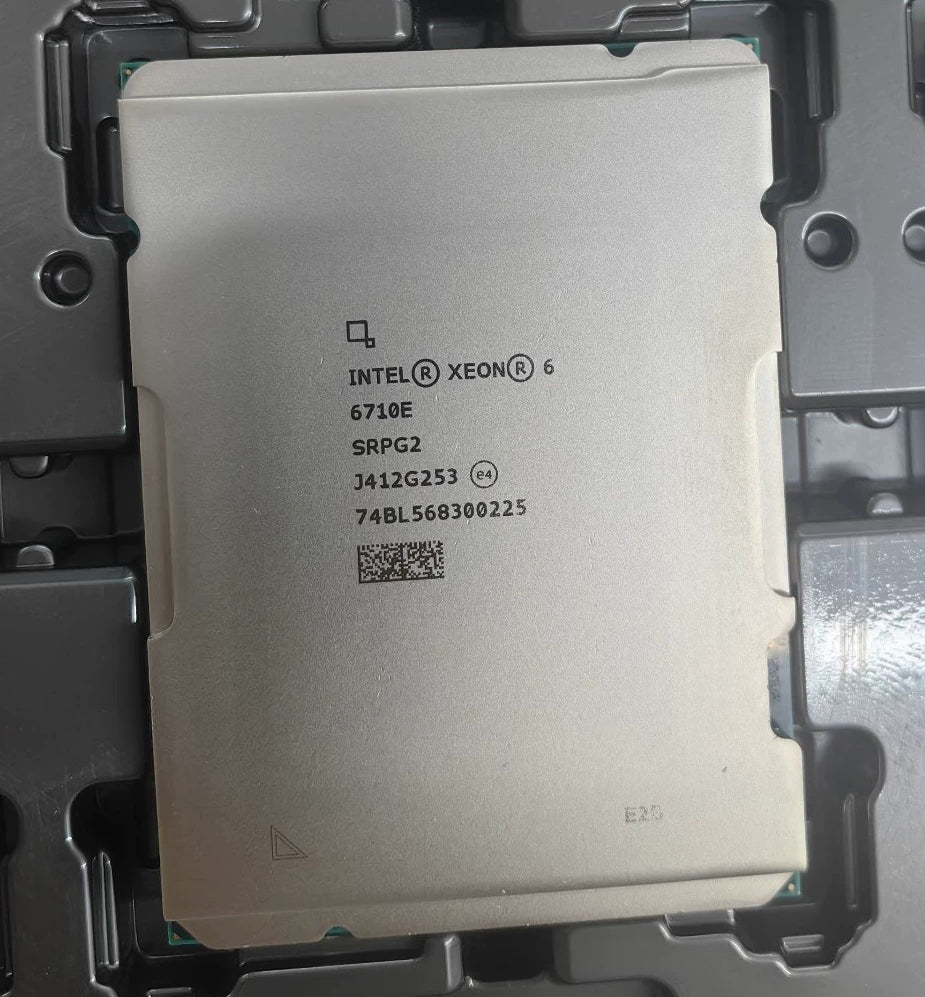 6Th Gen Xeon 6 6710E 6731E 6740E 6746E 6756E 6766E 6780E LGA4710 CPU Used Processor