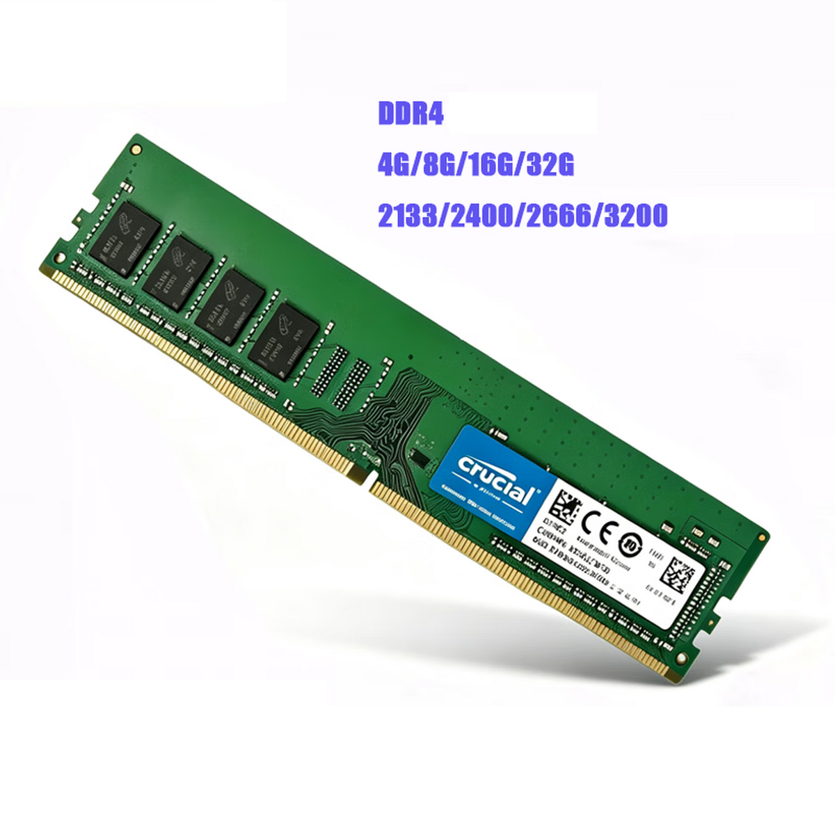 Uscrucial DDR4 4G 2133 2400 2666 3200 Desktop 8G 16G 2133 2400 2666 3200 Desktop memory ram condition used