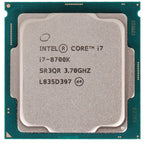 8Th Gen LGA 1151 Processor I3 8100 8300 8100T I5 8400 8500 8600 8600K 8086K i7 8700 8700K 8700T H310 H370 B360 B365  Z370 Z390
