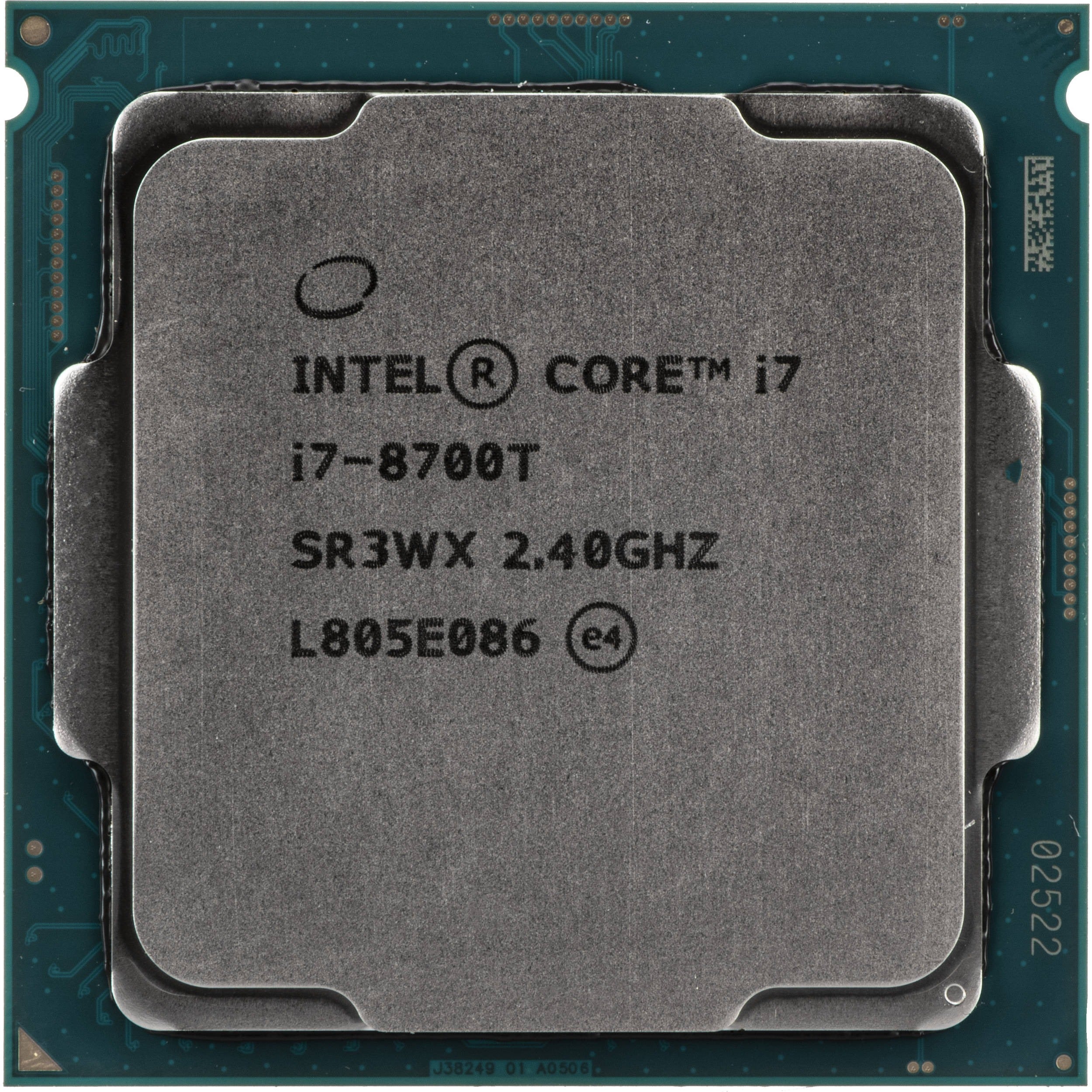 8Th Gen LGA 1151 Processor I3 8100 8300 8100T I5 8400 8500 8600 8600K 8086K i7 8700 8700K 8700T H310 H370 B360 B365  Z370 Z390