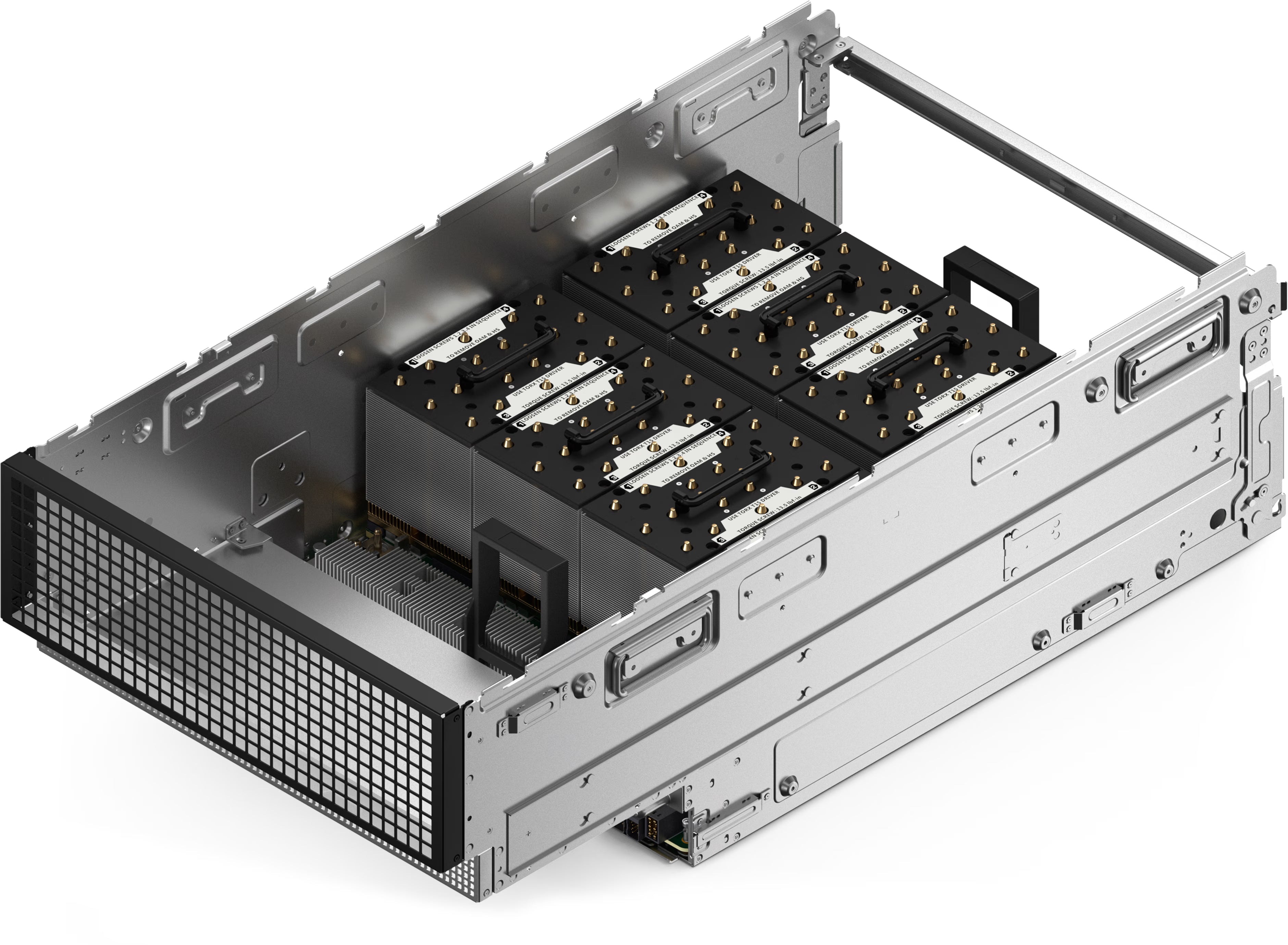 Dell Technologies ai GPU Server PowerEdge XE9785 HGX B300 NVL8 270GB Air-Cooled (8) AMD Turin (2)